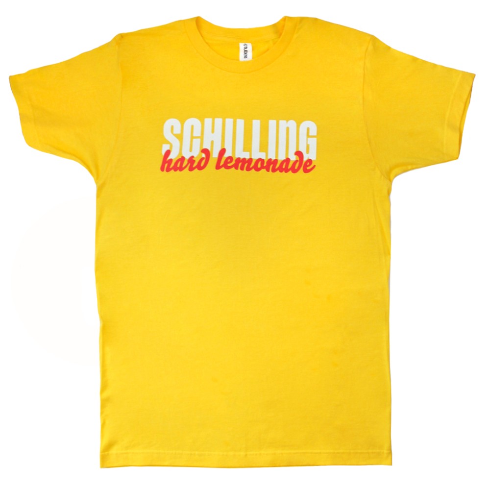 SCHILLING HARD LEMONADE YELLOW TEE